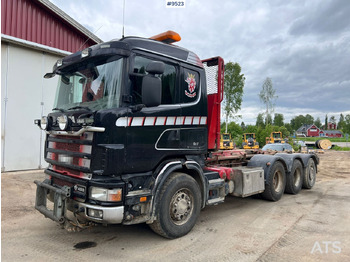 Hákový nosič kontajnerov SCANIA R164