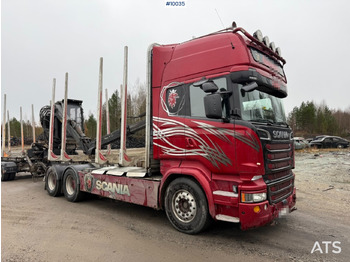 Nákladné vozidlo na prepravu dreva SCANIA R 730