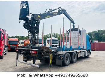 Nákladné vozidlo na prepravu dreva, Auto s hydraulickou rukou Volvo FH 540 BL 6x4 Tajfun LIV-150K *Retarder/Exte/ACC: obrázok 3