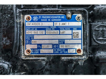 Prevodovka pre Nákladné auto ZF 12TX2621DD+INT3  81.32004-6497: obrázok 5