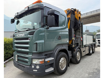Auto s hydraulickou rukou SCANIA R 500