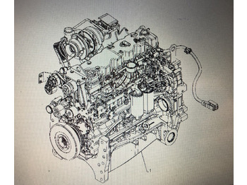 Motor a diely CASE