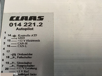 Riadiaca jednotka CLAAS