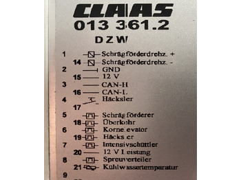 Riadiaca jednotka CLAAS
