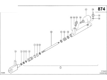 Hydraulický valec CLAAS