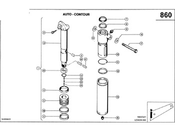 Hydraulický valec CLAAS