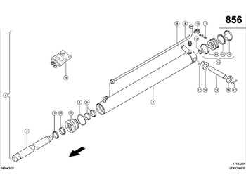 Hydraulický valec CLAAS