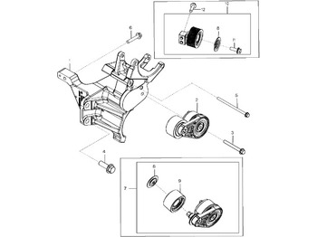 Napinák remeňa JOHN DEERE