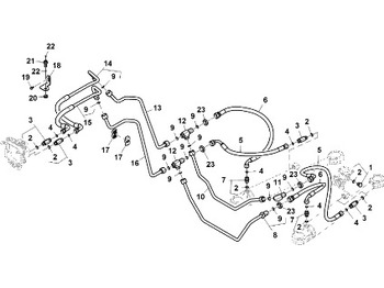 Hadica riadenia JOHN DEERE