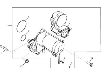 Štartér JOHN DEERE