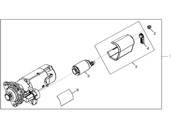 Štartér JOHN DEERE