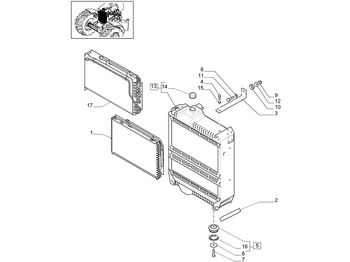 Chladič NEW HOLLAND