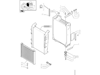 Chladič NEW HOLLAND