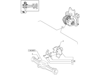 Diferenciál NEW HOLLAND