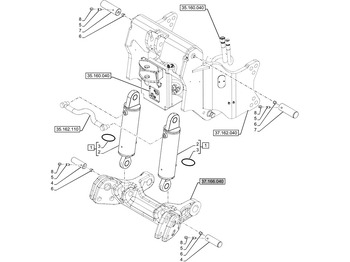 Náhradný diel NEW HOLLAND