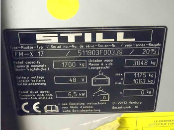 Skladový zakladač STILL FM-X17: obrázok 2 Skladový zakladač STILL FM-X17: obrázok 2