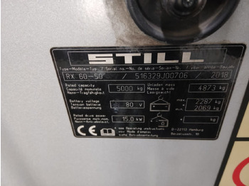 Elektrický vysokozdvižný vozík STILL RX60-50: obrázok 2
