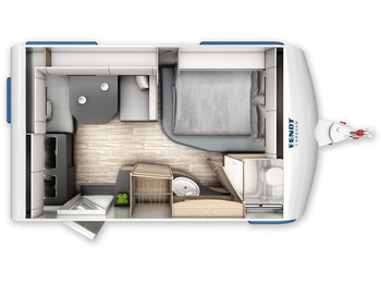 Obytný príves Fendt Apero Activ 390 FH 2026 1700Kg "Brenta": obrázok 2 Obytný príves Fendt Apero Activ 390 FH 2026 1700Kg "Brenta": obrázok 2