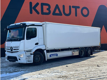 Skříňový nákladní auto MERCEDES-BENZ Actros