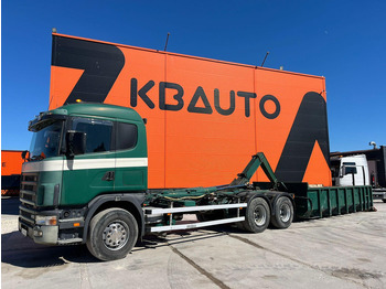 Hákový nosič kontajnerov SCANIA R124
