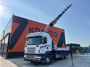 Valníkový/ Plošinový nákladný automobil SCANIA R 440