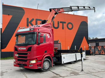 Valníkový/ Plošinový nákladný automobil SCANIA R 450