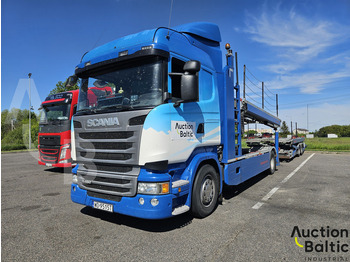Nákladné vozidlo na prepravu automobilov SCANIA R 450
