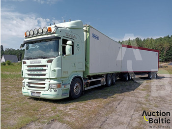 Skříňový nákladní auto SCANIA R 480