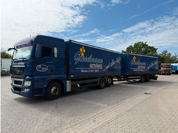 Přepravník nápojů MAN TGA mit Kofferaufbau/Getränkeaufbau + Anhänger: obrázok 2