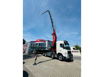 Valníkový/ Plošinový nákladný automobil, Auto s hydraulickou rukou Volvo FH 540 mit Fassi F2150RAL Fly Jib + Winde: obrázok 5