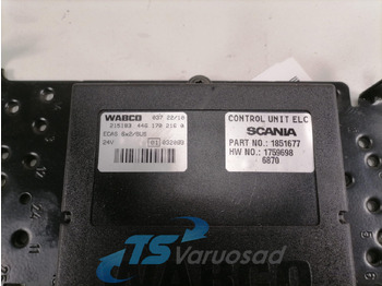 Riadiaca jednotka pre Nákladné auto Scania Ecu, ECAS 1851677: obrázok 4