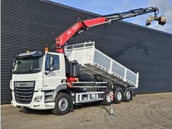 Auto s hydraulickou rukou DAF CF