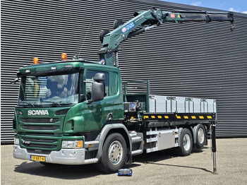 Valníkový/ Plošinový nákladný automobil SCANIA P 410