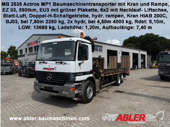 Nákladné vozidlo na prepravu automobilov MERCEDES-BENZ Actros