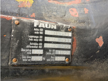 Diferenciál pre Autožeriav FAUN RTF 30 end differential 13x29: obrázok 4