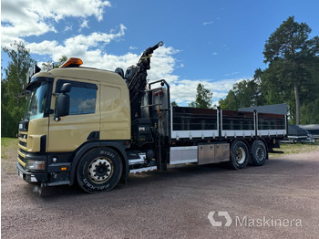 Valníkový/ Plošinový nákladný automobil SCANIA 114