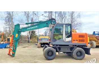 Kolesové rýpadlo HITACHI ZX140W-3