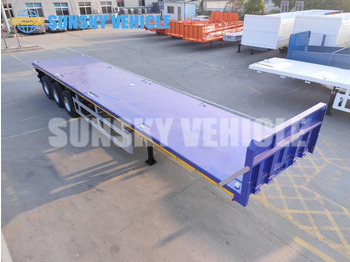 Nový Plošinový/ Valníkový náves na prepravu kontajnery SUNSKY 3-axle Flat Deck Trailer: obrázok 3