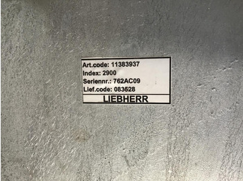 Kabína a interiér LIEBHERR