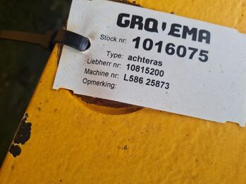 Náprava a diely LIEBHERR