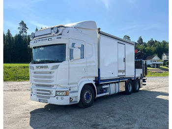 Auto s hydraulickou rukou SCANIA R 520