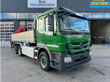 Sklápač, Auto s hydraulickou rukou MERCEDES 2551 V8 6x2 Fassi 185-5 Bj.2020: obrázok 3