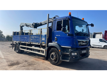 Valníkový/ Plošinový nákladný automobil MAN TGM 18.250