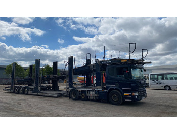 Nákladné vozidlo na prepravu automobilov SCANIA P 410