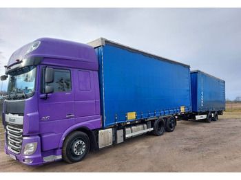 Plachtové nákladné vozidlo DAF XF 106