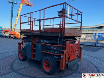 Samohybná plošiny SkyJack SJ8841 RT Diesel 4x4 Scissor Work Lift 1430cm: obrázok 2