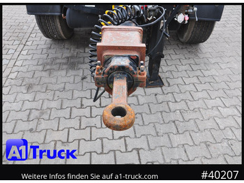 Plošinový/ Valníkový príves HUEFFERMANN HTA1800, Ballast, BPW Achsen, Luft: obrázok 2