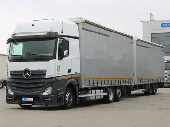 Plachtové nákladné vozidlo MERCEDES-BENZ Actros 2542