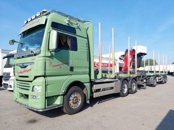 Nákladné vozidlo na prepravu dreva MAN TGX 26.500