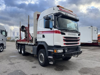 Nákladné vozidlo na prepravu dreva SCANIA G 490